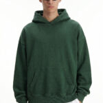 Morandi-Tone Wax-Dyed Hoodie