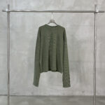 Vintage Snow-Wash Waffle Knit Top