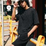 Men’s High Street Cropped Heavyweight Star Streetwear Tee