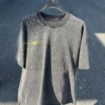 Allover Rhinestone Washed Tee Unisex