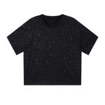 Men’s High Street Cropped Heavyweight Star Streetwear Tee